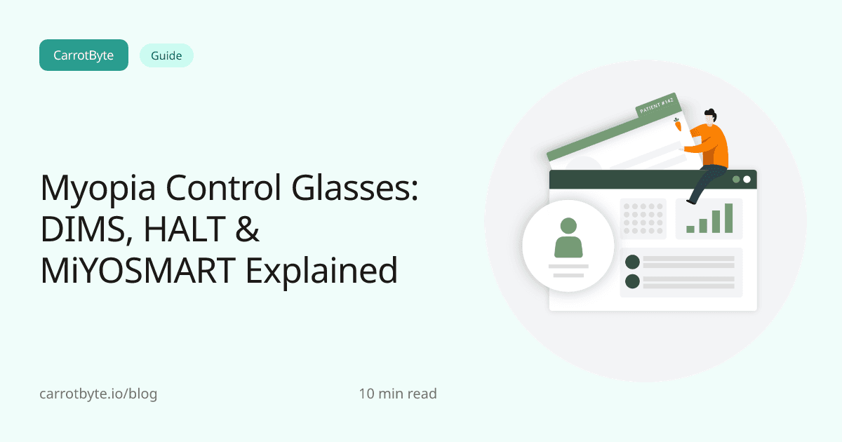 Myopia Control Glasses: DIMS, HALT & MiYOSMART Explained